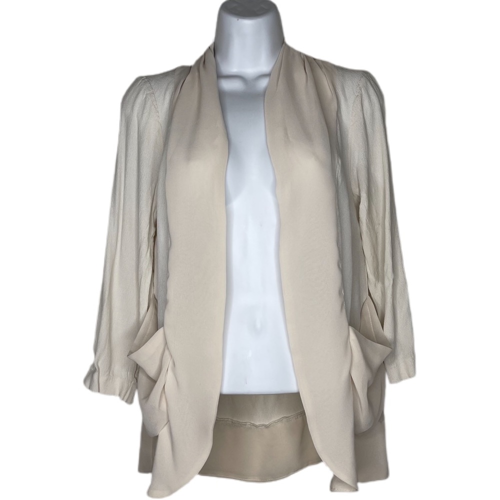 Kimchi Blue Cream Sheer Cardigan